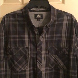 Rock & Republic Men’s long sleeve shirt.